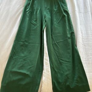 Steve Madden Elegant Green Wide-Leg Pants